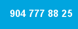 904 777 88 25 904 777 88 25